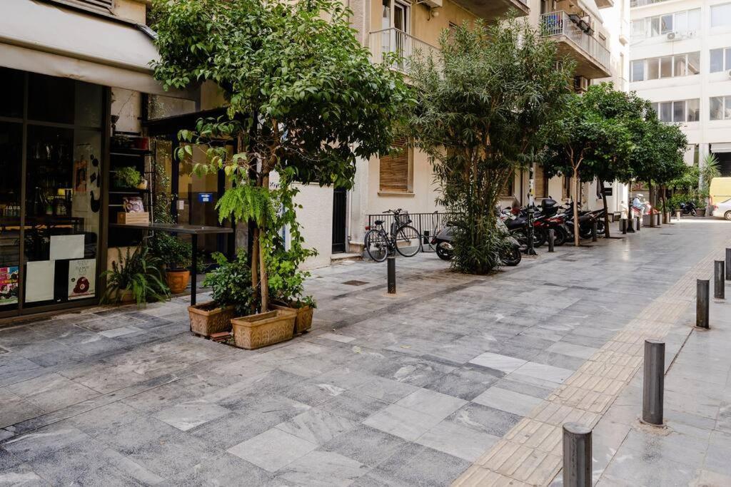 Modern Two Level Apartment In The Heart Of Atenas Exterior foto